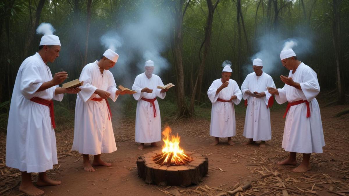 Exemplos de rituais de purificação cultural