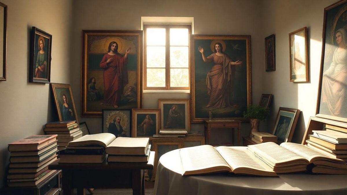 O impacto da religião na arte e literatura